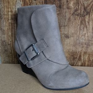 American Rag Acoreen Cuffed Wedge Booties